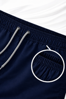 Bermuda Tactel Elastano Azul Marinho Impermeável