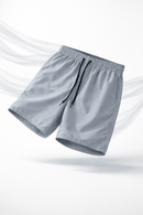 Bermuda Tactel Elastano Cinza Impermeável