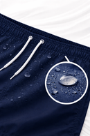 Bermuda Tactel Elastano Azul Marinho Impermeável