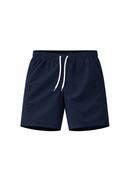 Bermuda Tactel Elastano Preto Impermeável