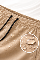 Bermuda Tactel Elastano Bege Impermeável