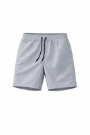 Bermuda Tactel Elastano Cinza Impermeável